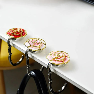 Rose Foldable Bag Hook